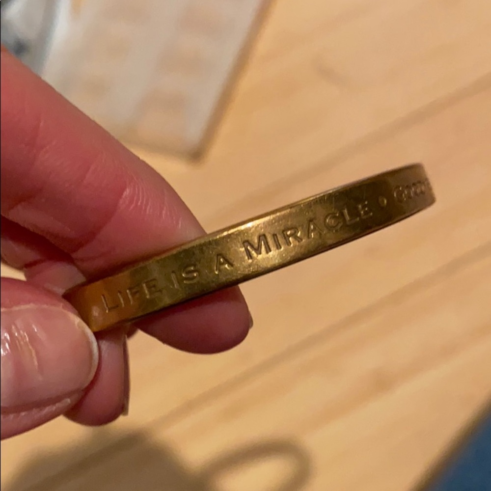 LHH&F SOLID BRASS BRACELET